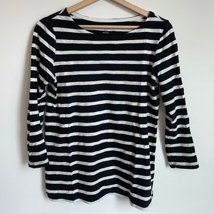 Boatneck Striped Shirt